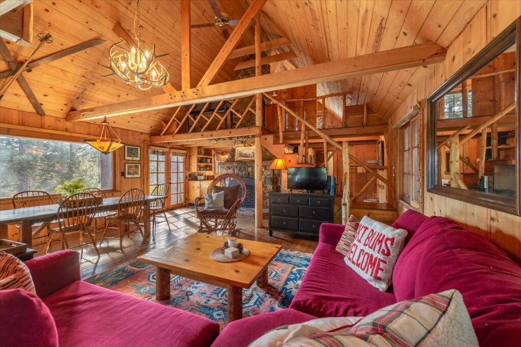 Coziest Cabin In Tahoe W Stone Fireplace Comfy Beds Close To Slopes & Lake Carnelian Bay Esterno foto