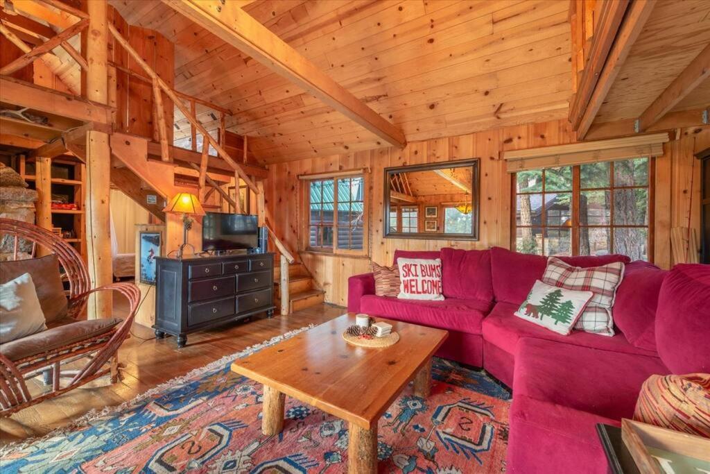 Coziest Cabin In Tahoe W Stone Fireplace Comfy Beds Close To Slopes & Lake Carnelian Bay Esterno foto