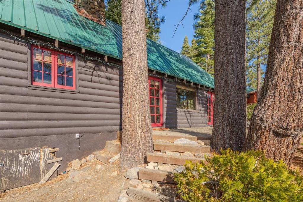 Coziest Cabin In Tahoe W Stone Fireplace Comfy Beds Close To Slopes & Lake Carnelian Bay Esterno foto